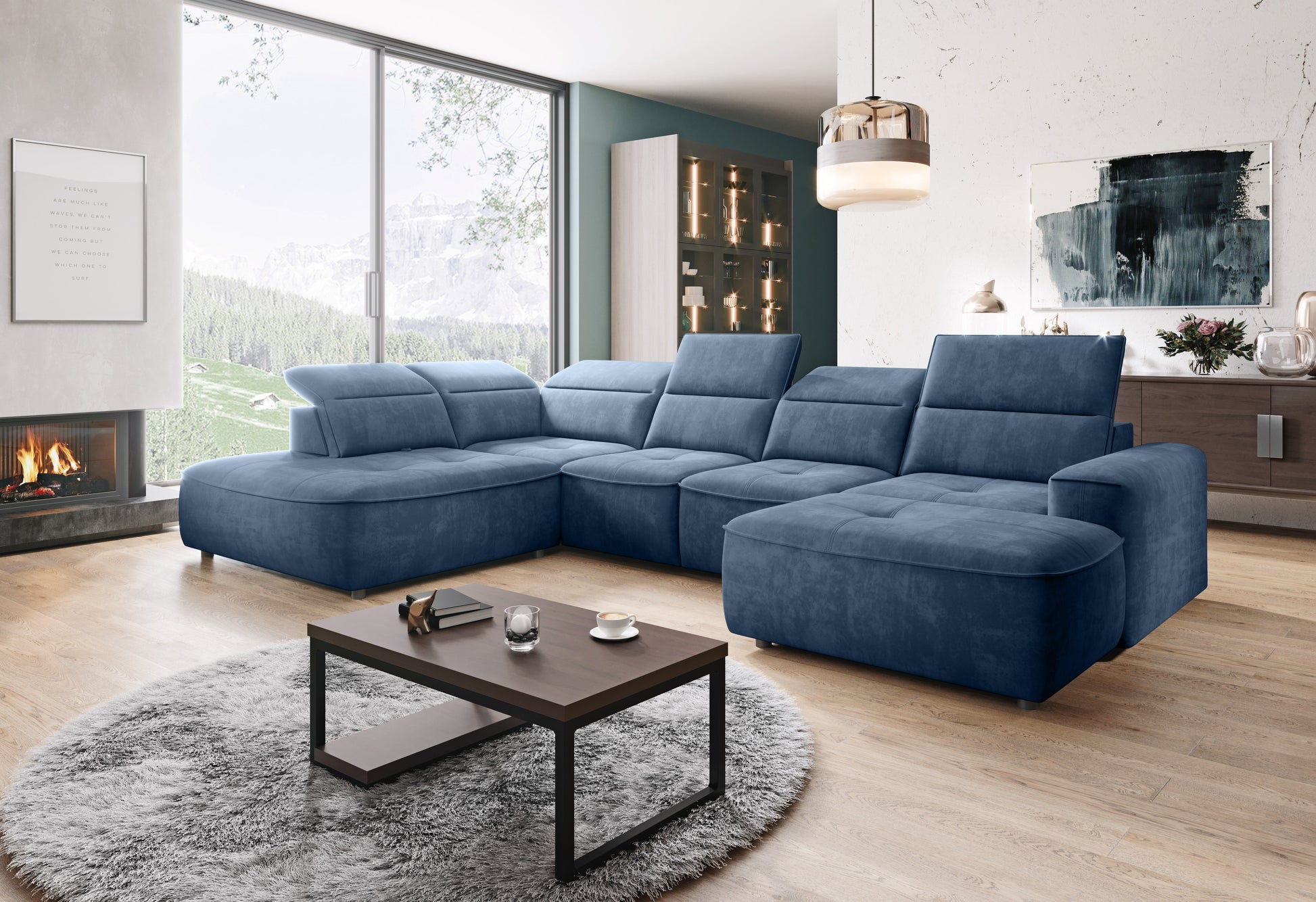 Dīvāns KOLO XL 376/227/182 cm - N1 Home