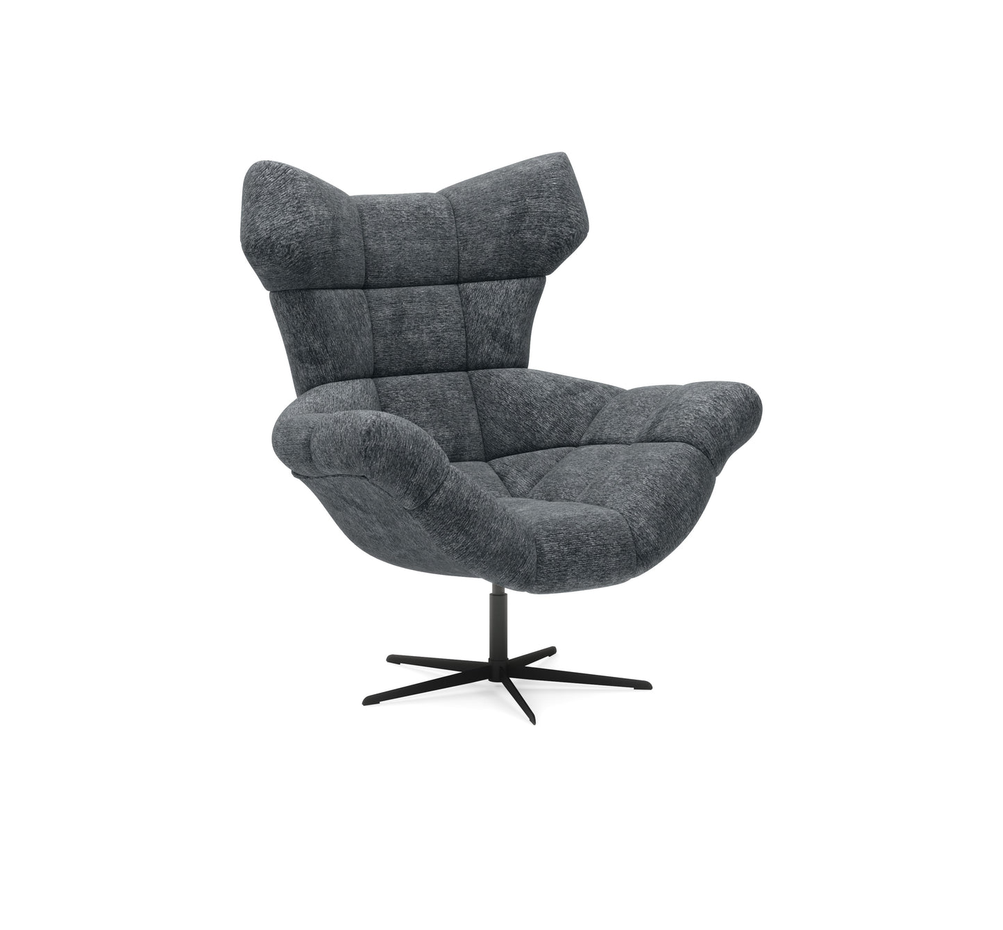 Krēsls GRĒKS 119/103/84 cm grafīts