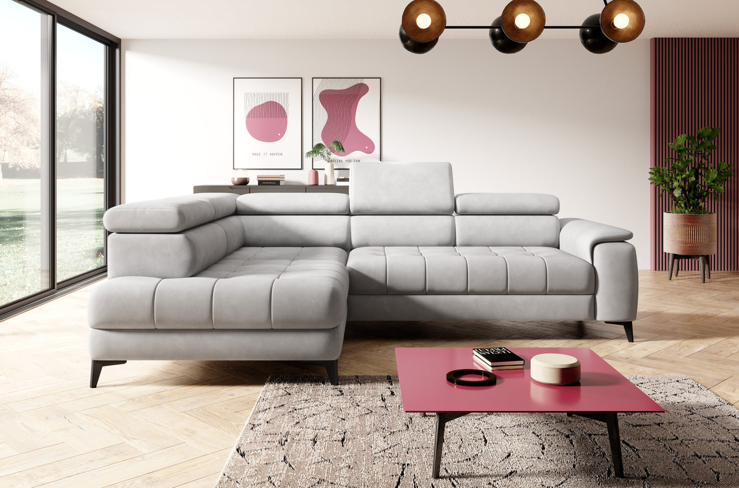 Dīvāns CHI 278/197/105 cm - N1 Home