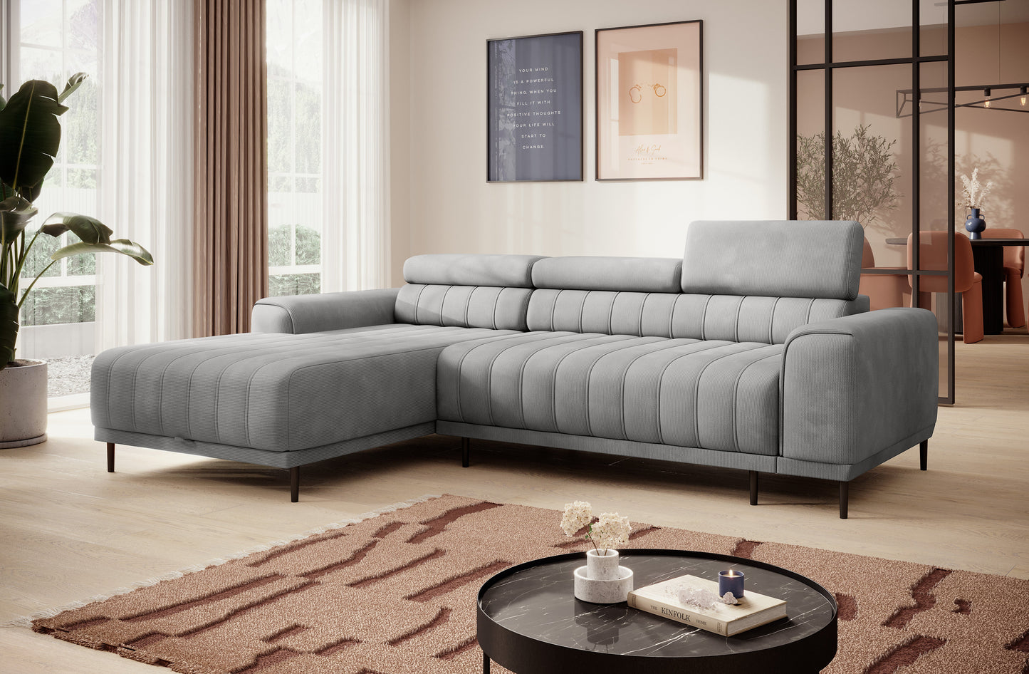 Dīvāns KAVA M 272/178/100 cm - N1 Home