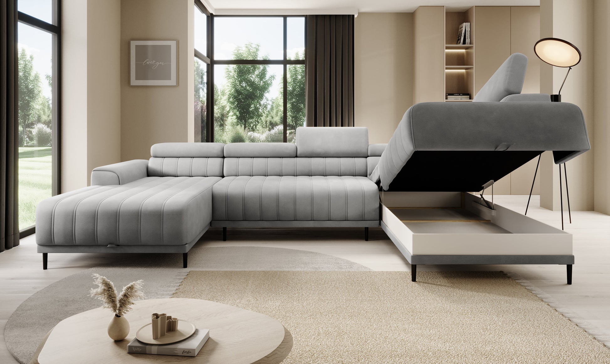 Dīvāns KAVA XL 342/178/200 cm - N1 Home