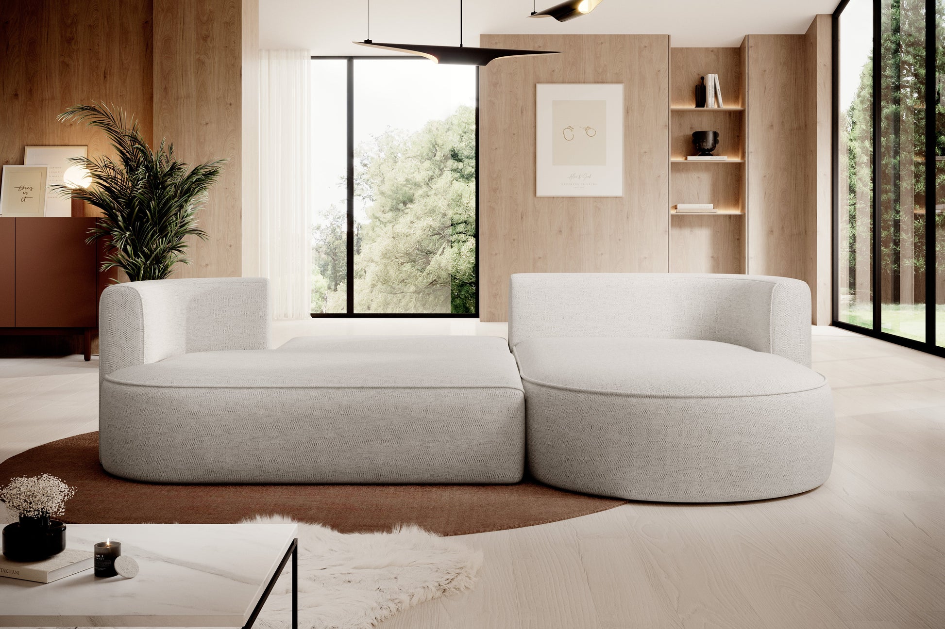 Dīvāns FION 284/183/108 cm - N1 Home
