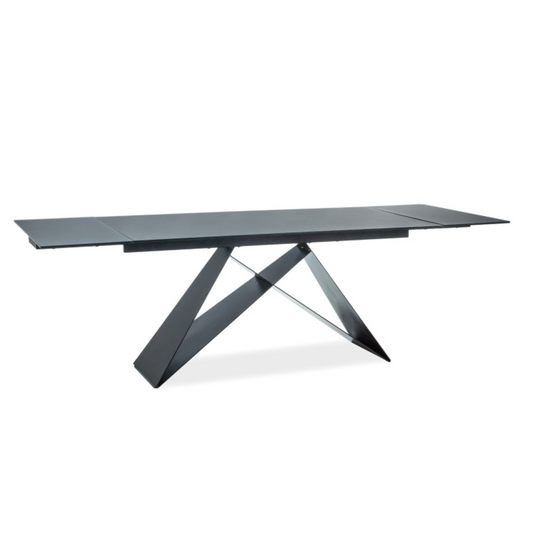 Westin II galds, melns 90x160-240 cm