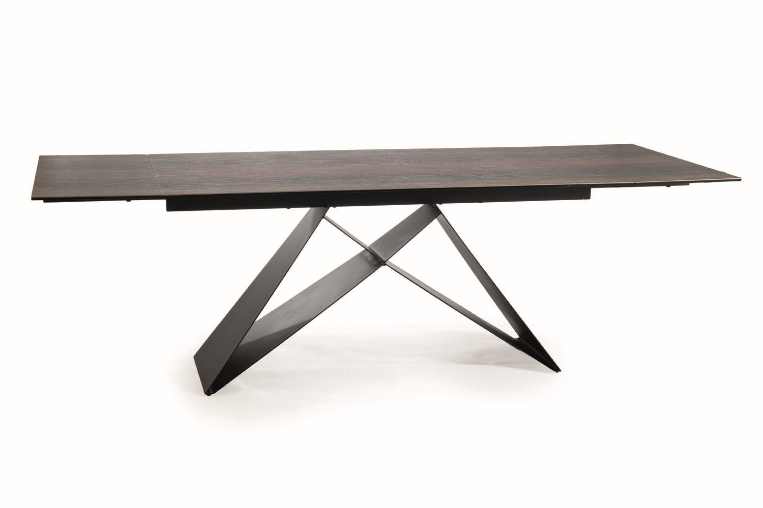 Westin keramikas galds, koka efekts 90x160-240 cm