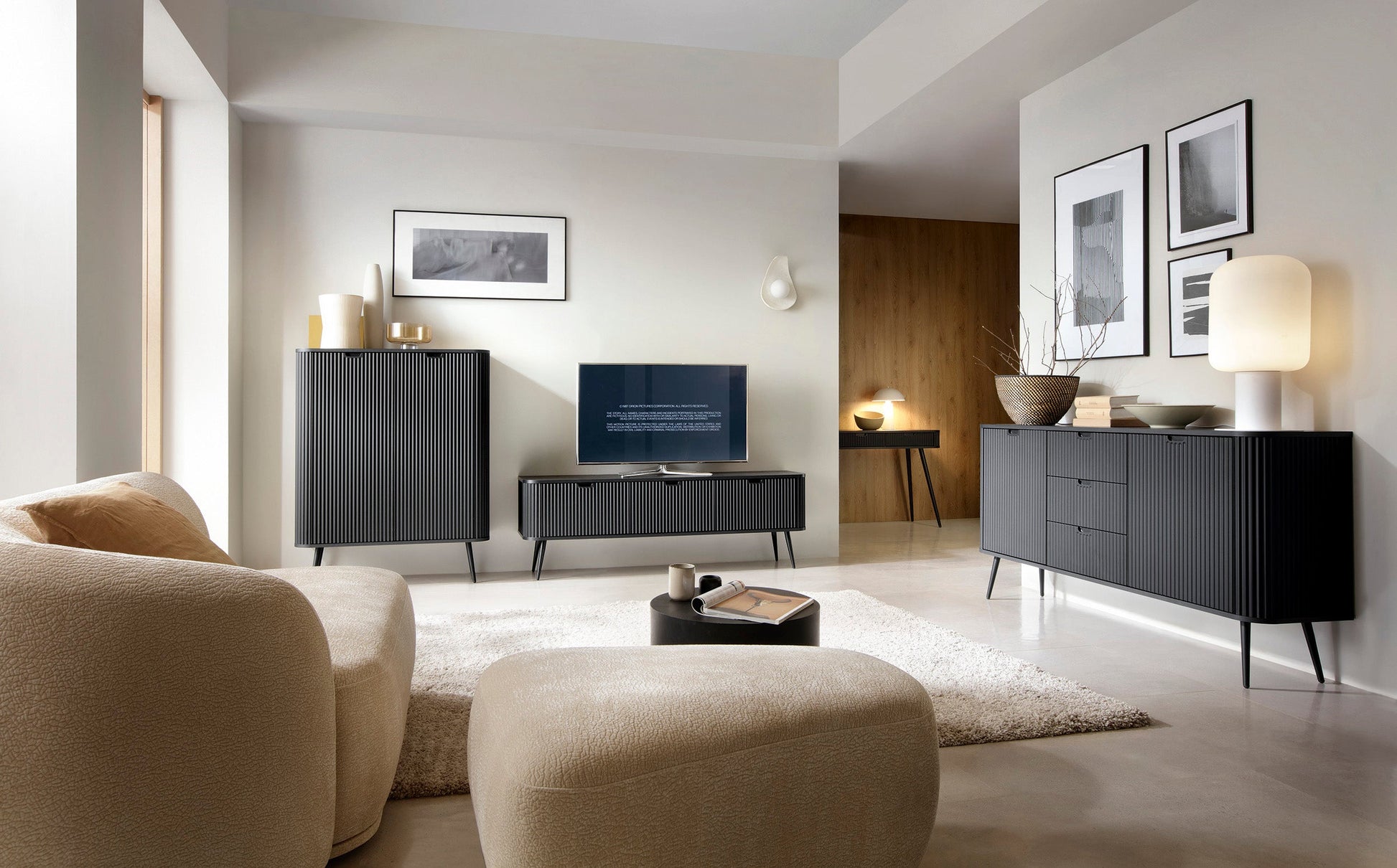 RTV skapis ROA 168/57/39 cm - N1 Home