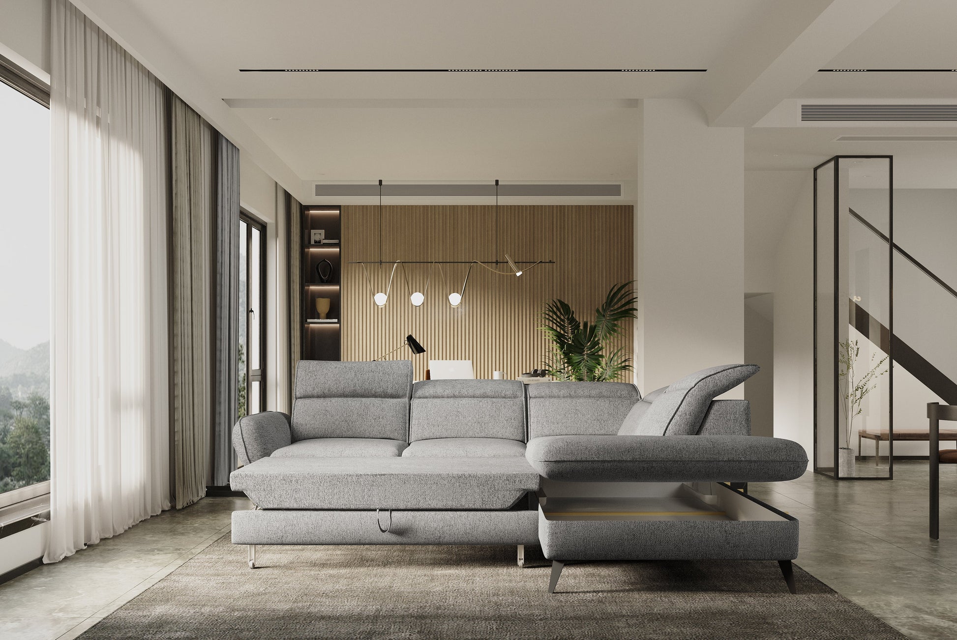 Dīvāns RT 250/190/98 cm - N1 Home
