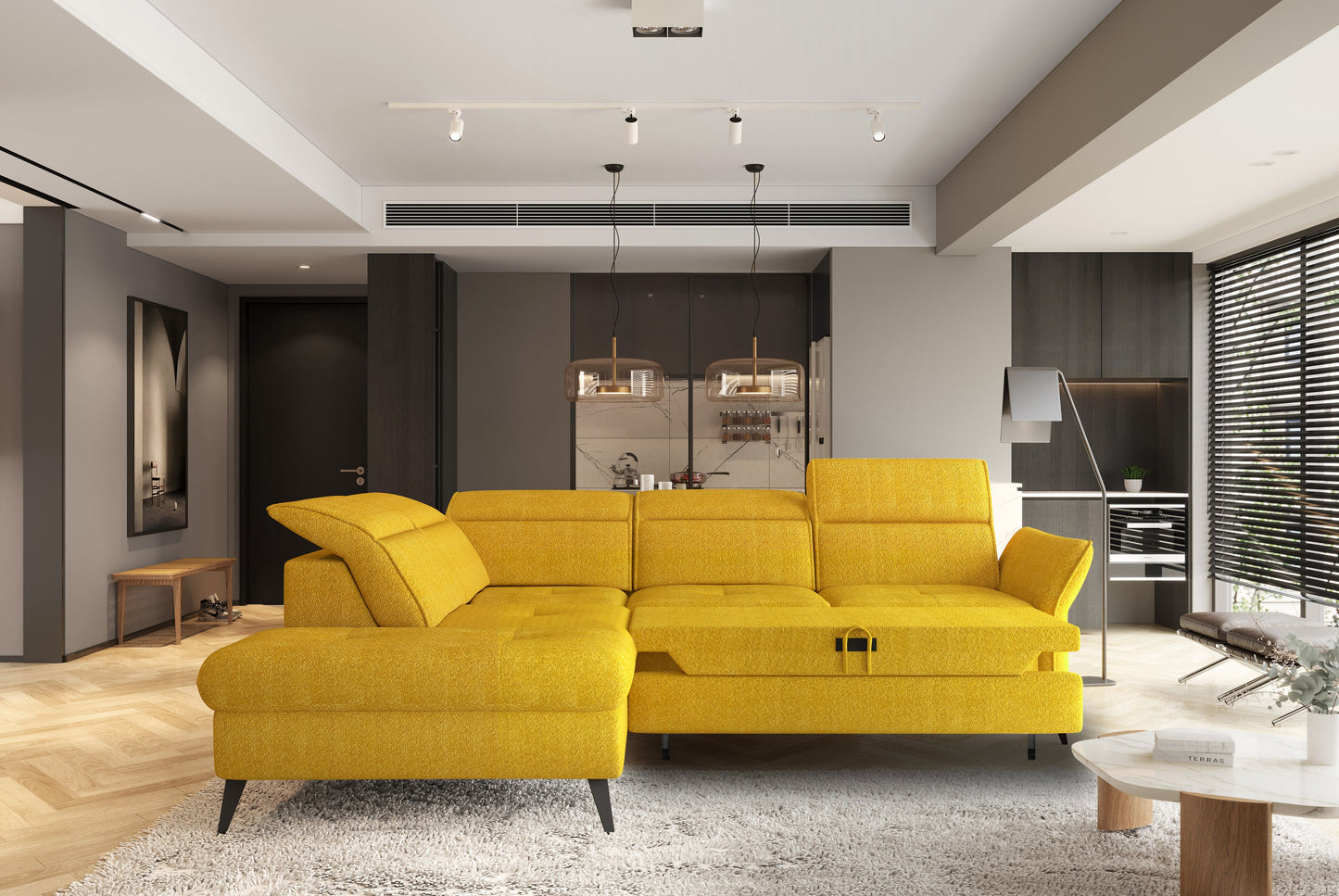 Dīvāns LP 260/105/11 cm - N1 Home