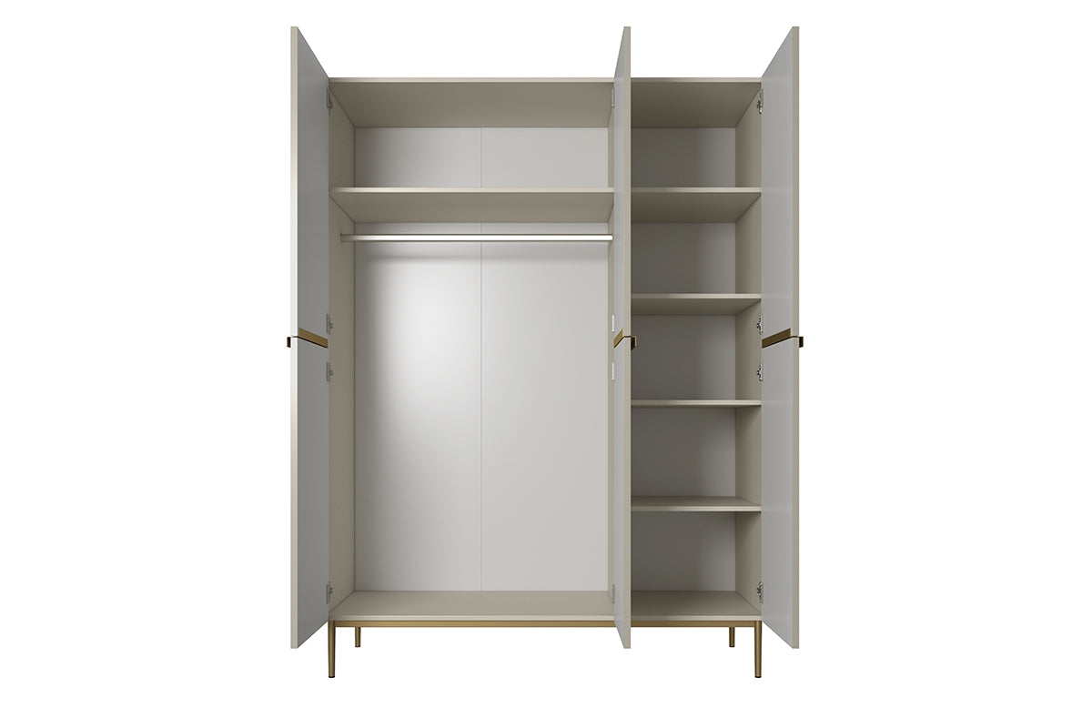 Skapis AUSTIN zelta 150/220/62 kašmirs - N1 Home