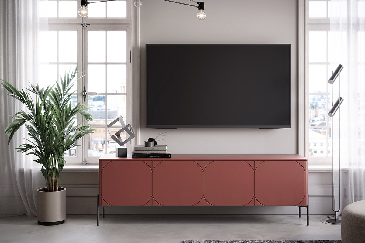 RTV kumode BARI ar atvilktni 204/65/45 terrakota - N1 Home