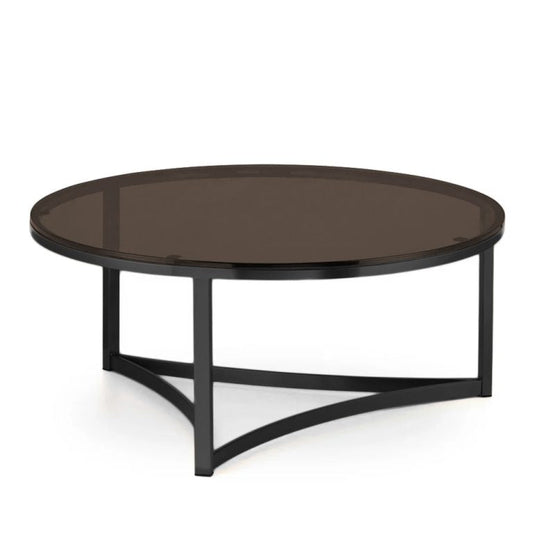 Kafijas galdiņs Dot Design Marron stikls 91x40 cm melns - N1 Home