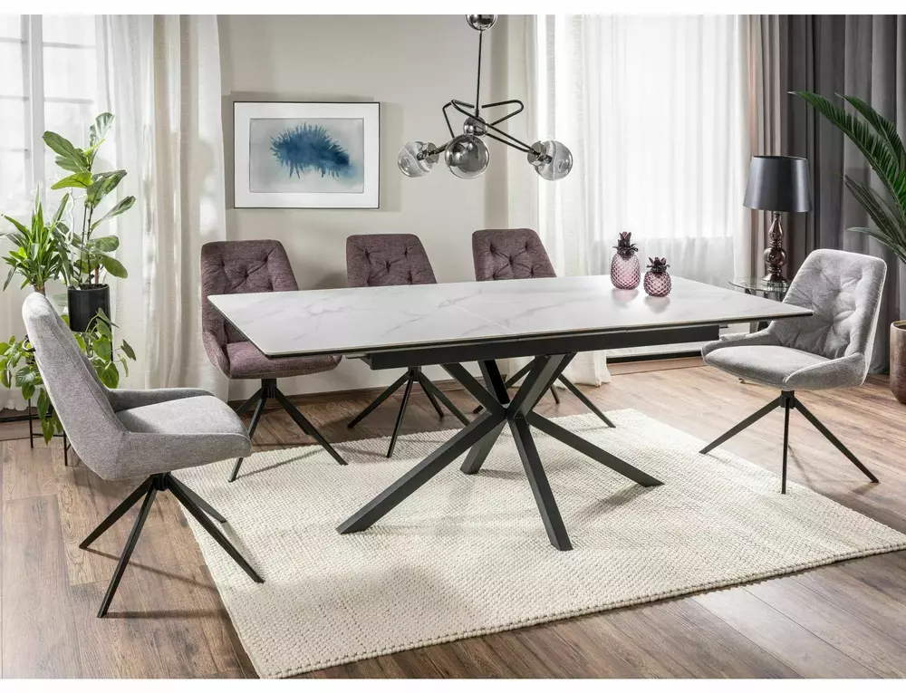 Krēsls IVO 88/52/48 cm pelēks - N1 Home