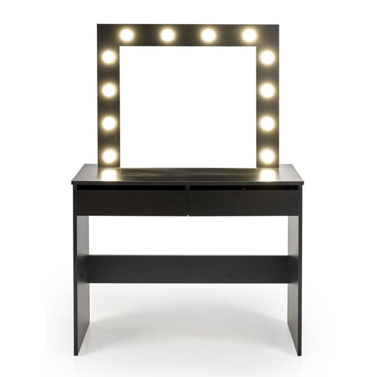 HLL melna konsole ar gaismu 94/43/140 cm - N1 Home