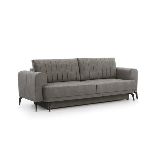 Dīvāns KOMO 250/73-90/100 cm tumši pelēks - N1 Home