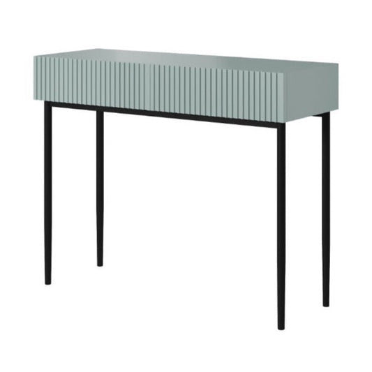 AUSTIN rakstāmgalds/konsole 100/82/41 gaiši zils/melnas kājas - N1 Home
