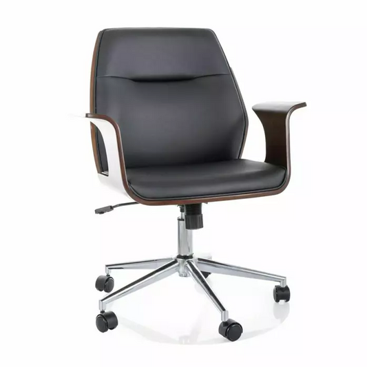 Grozāmais krēsls YVG 48/48/45 cm melns - N1 Home