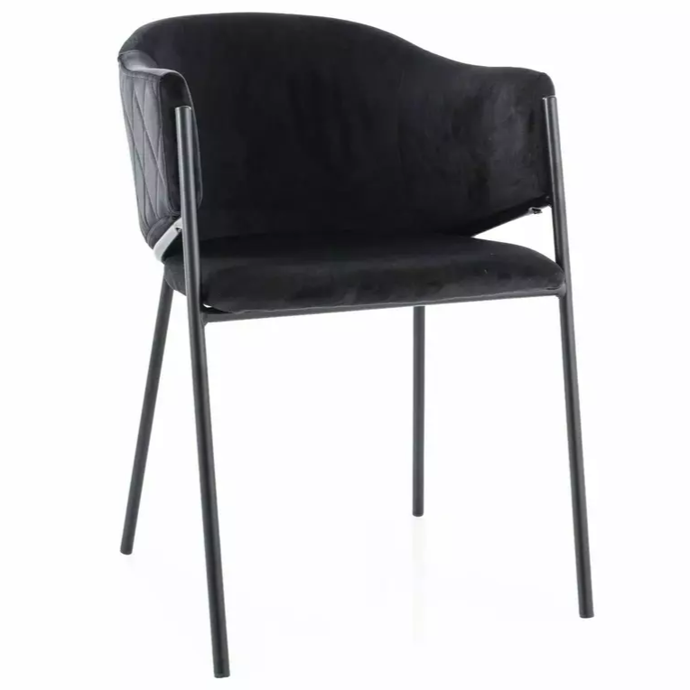 Krēsls ROHO 77/55/47 cm melns - N1 Home