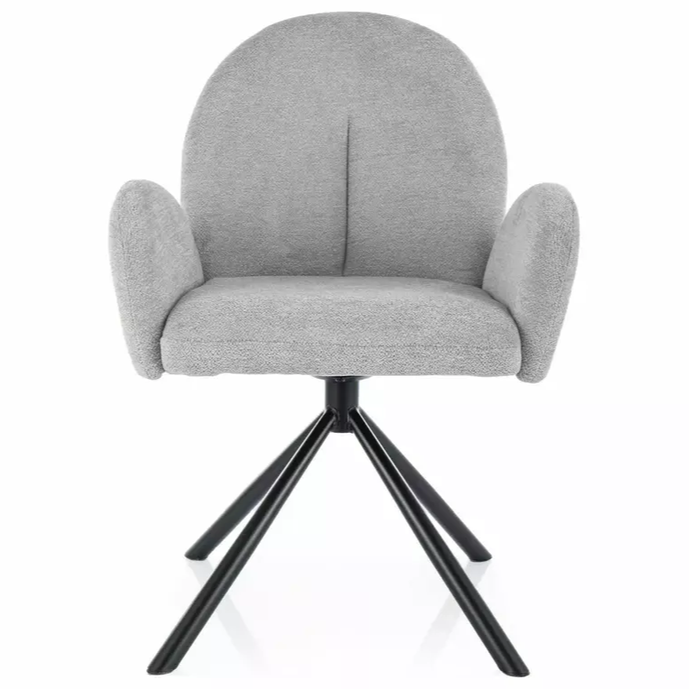 Krēsls PAN 88/60/48 cm pelēks - N1 Home