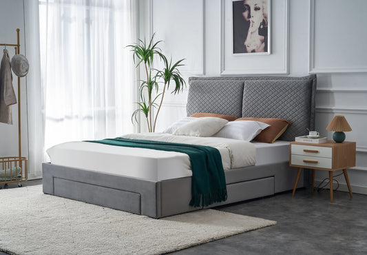 BC gulta 160|200, gaiši pelēka g221| p169 - N1 Home