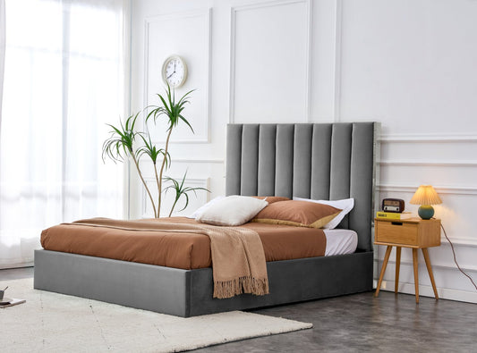 PL gulta 160|200, pelēka / sudraba g 214|p 171 - N1 Home
