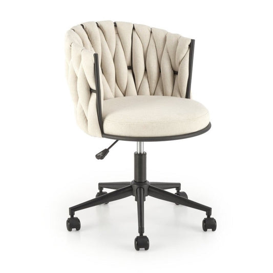 LN grozāmais krēsls 55/60/75-85/43-53 cm gaiši bēšs - N1 Home