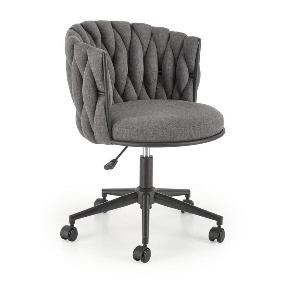 LN grozāmais krēsls 55/60/75-85/43-53 cm pelēks - N1 Home