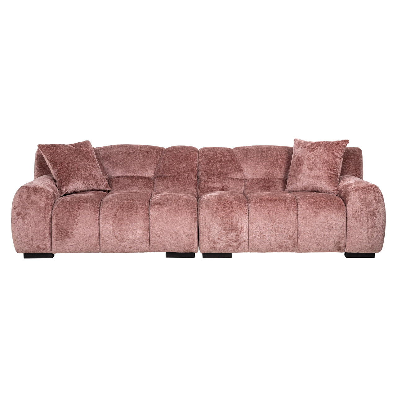 Диван Charelle Richmond Interiors 74/258/106 cm Bergen 705 rose chenille