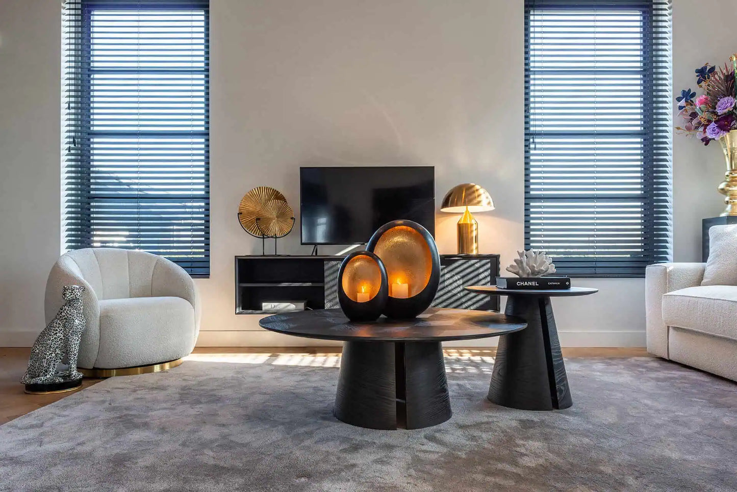 Столик Blax Richmond Interiors 52/58/58 см черный