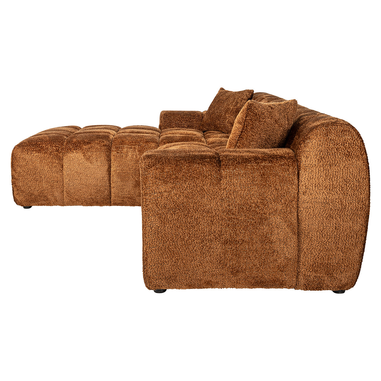 Диван Cube Richmond Interiors 76/325/195 см Be Lovely 603 Cinnamon