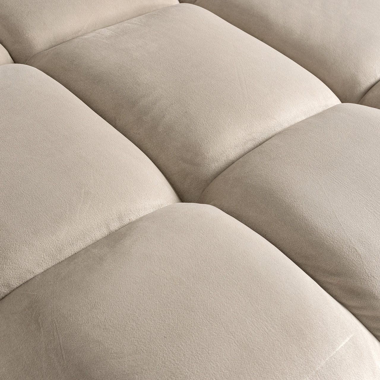 Диван Cube Richmond Interiors 76/325/195 см Quartz Khaki 903