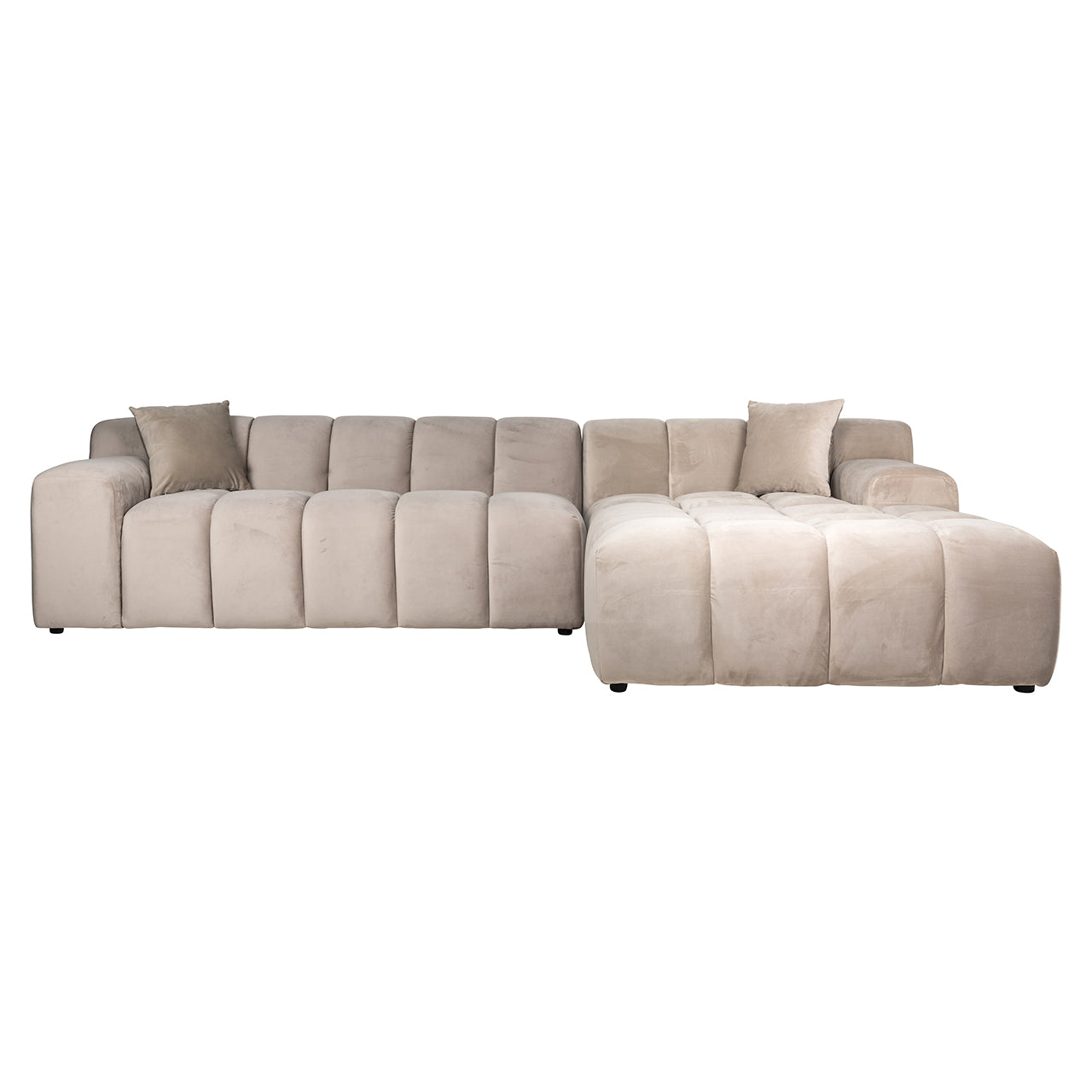 Диван Cube Richmond Interiors 76/325/195 см Quartz Khaki 903