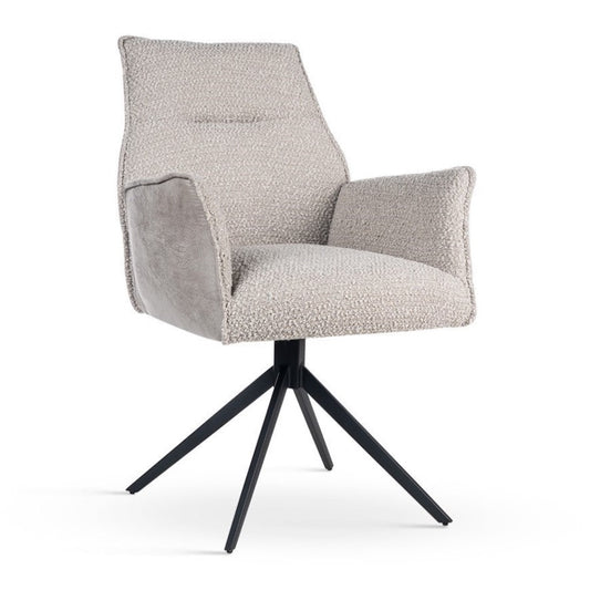 Krēsls SF 60/45/89 pelēks bukle - N1 Home