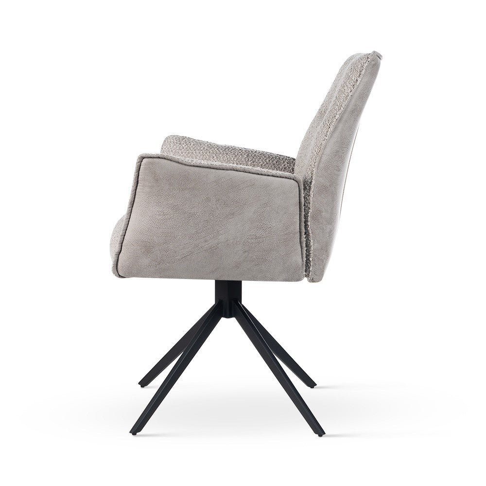 Krēsls SF 60/45/89 pelēks bukle - N1 Home