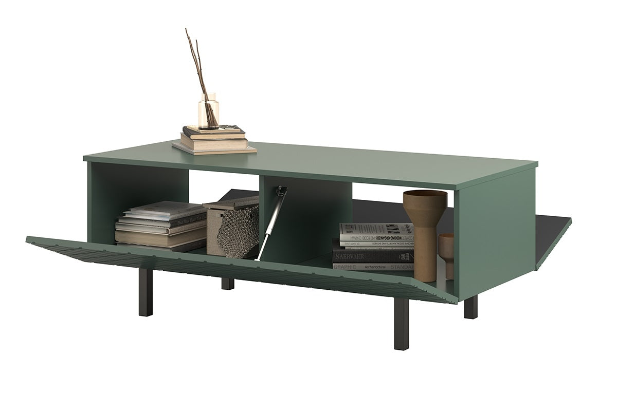 Kafijas galdiņš LUKKAII 120/46/55 melns/ olives - N1 Home