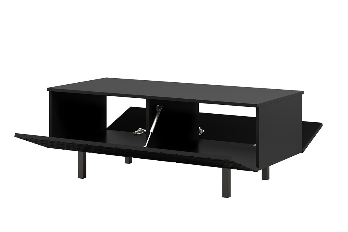 Kafijas galdiņš LUKKAII 120/46/55 melns/melns - N1 Home