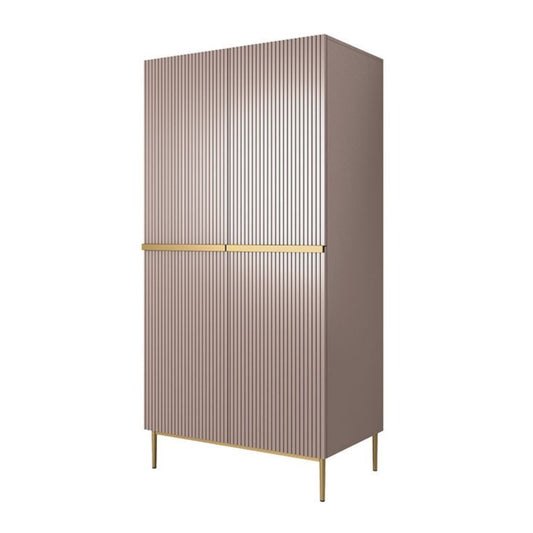 Skapis AUSTIN zelta 100/220/62 antik rozā - N1 Home