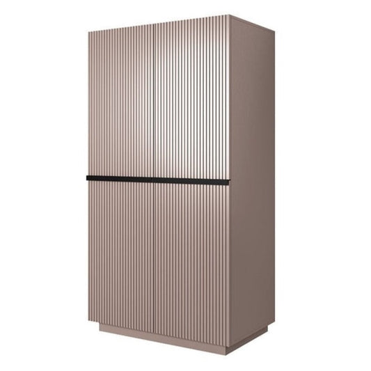 Skapis AUSTIN melns 100/207/62 antik rozā - N1 Home