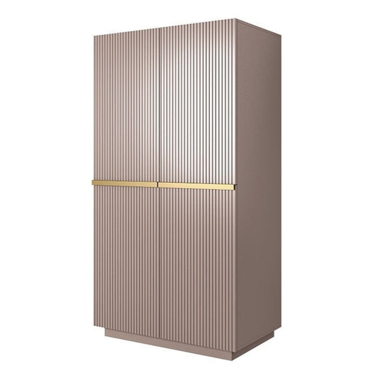 Skapis AUSTIN zelts 100/207/62 antik rozā - N1 Home
