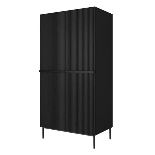 Skapis AUSTIN melns 100/220/62 melns - N1 Home