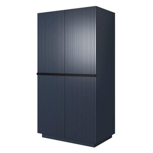 Skapis AUSTIN melns 100/207/62 zils - N1 Home