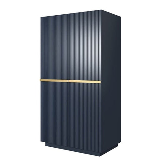 Skapis AUSTIN zelts 100/207/62 zils - N1 Home