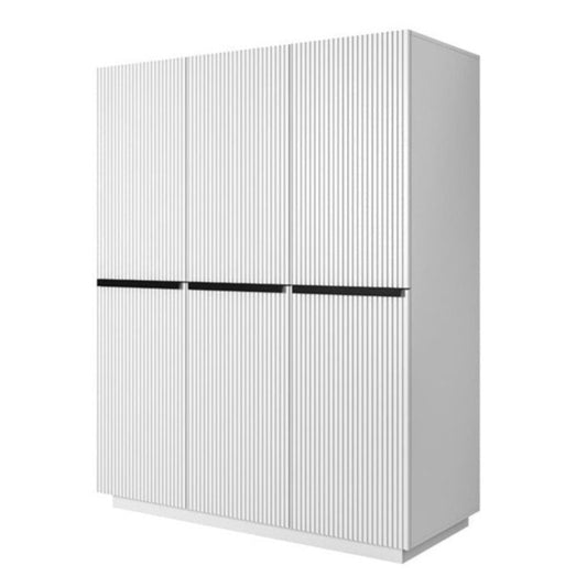 Skapis AUSTIN melns 150/207/62 balts - N1 Home