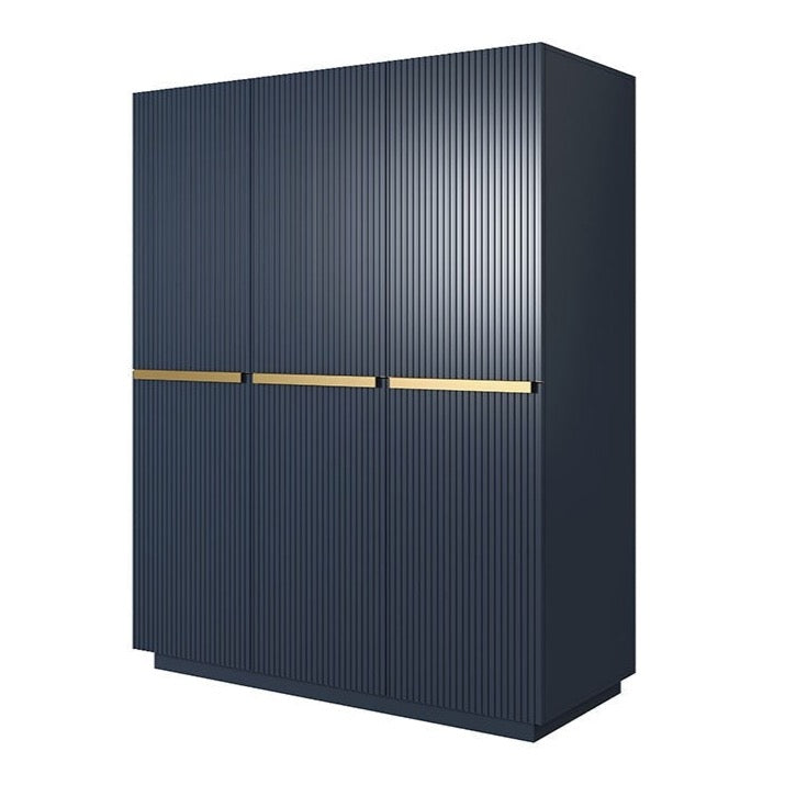 Skapis AUSTIN zelts 150/207/62 zils - N1 Home
