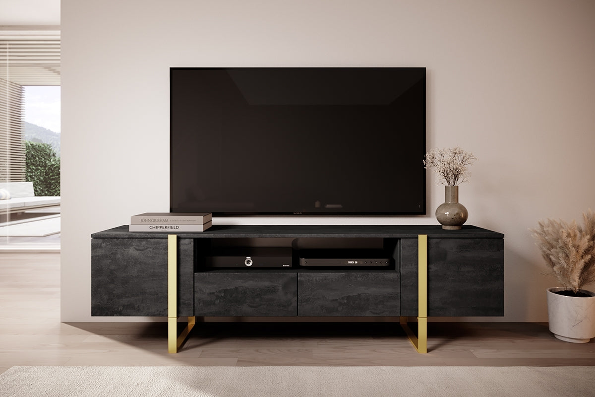 Kumode RTV  VECA 200/57/45 zelts/ ogļu - N1 Home