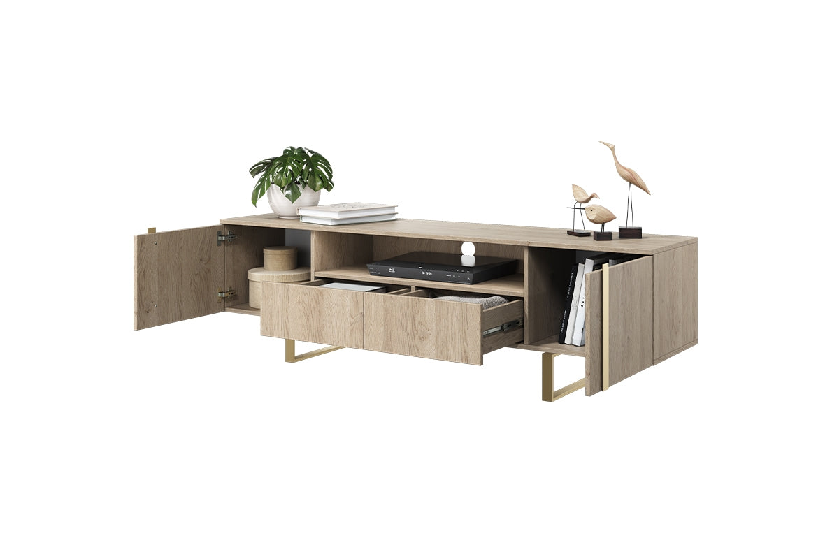 Kumode RTV  VECA 200/57/45 zelts/ dabīgs - N1 Home