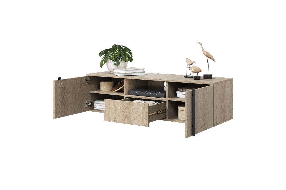 Kumode RTV  VECA 150/40/45 melns/ dabīgs - N1 Home
